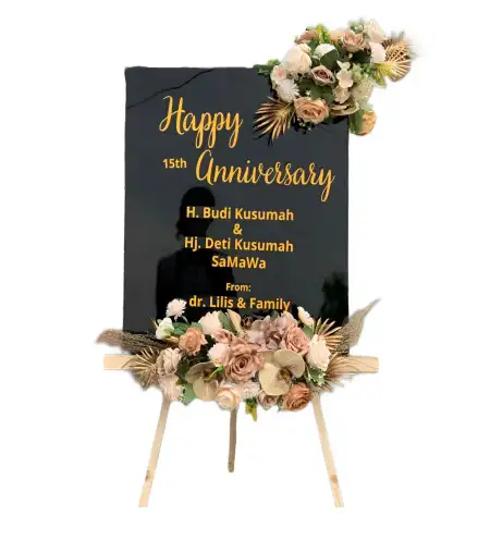 Papan Bunga Akrilik Serengan